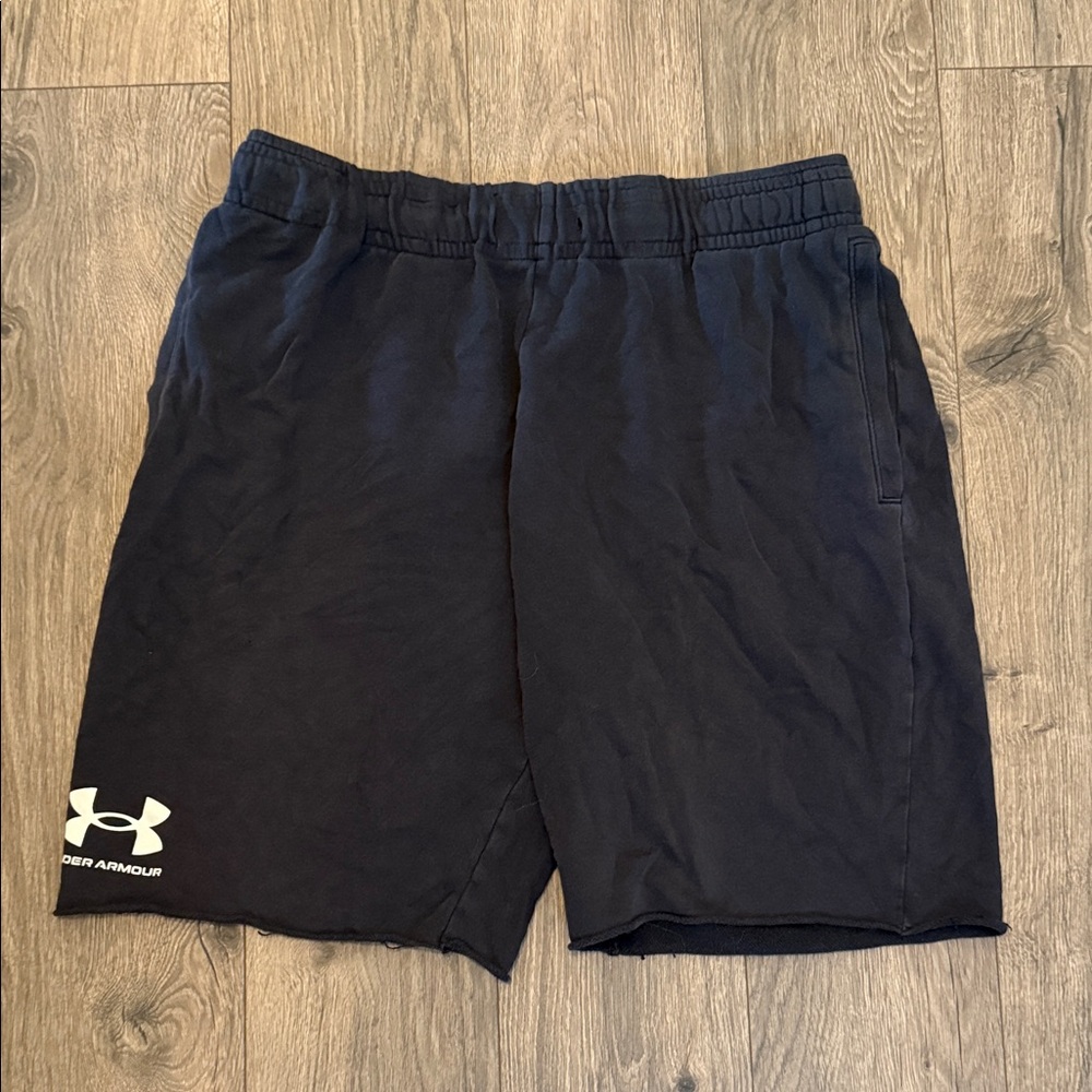Under Armour Men's Black Cotton Shorts